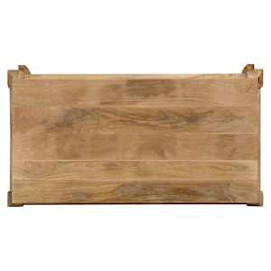Jídelní stůl 118 x 60 x 76 cm masivní mangovníkové dřevo - obrázek 4