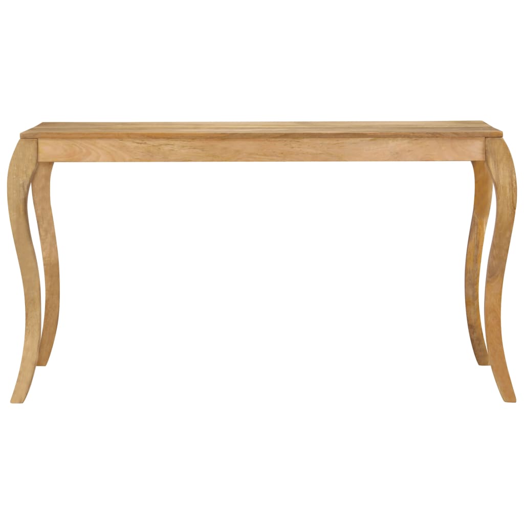 

vidaXL Eettafel 135x75x76 cm massief mangohout