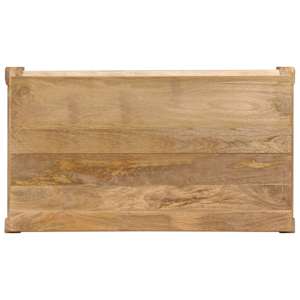 Jídelní stůl 135 x 75 x 76 cm masivní mangovníkové dřevo - obrázek 4