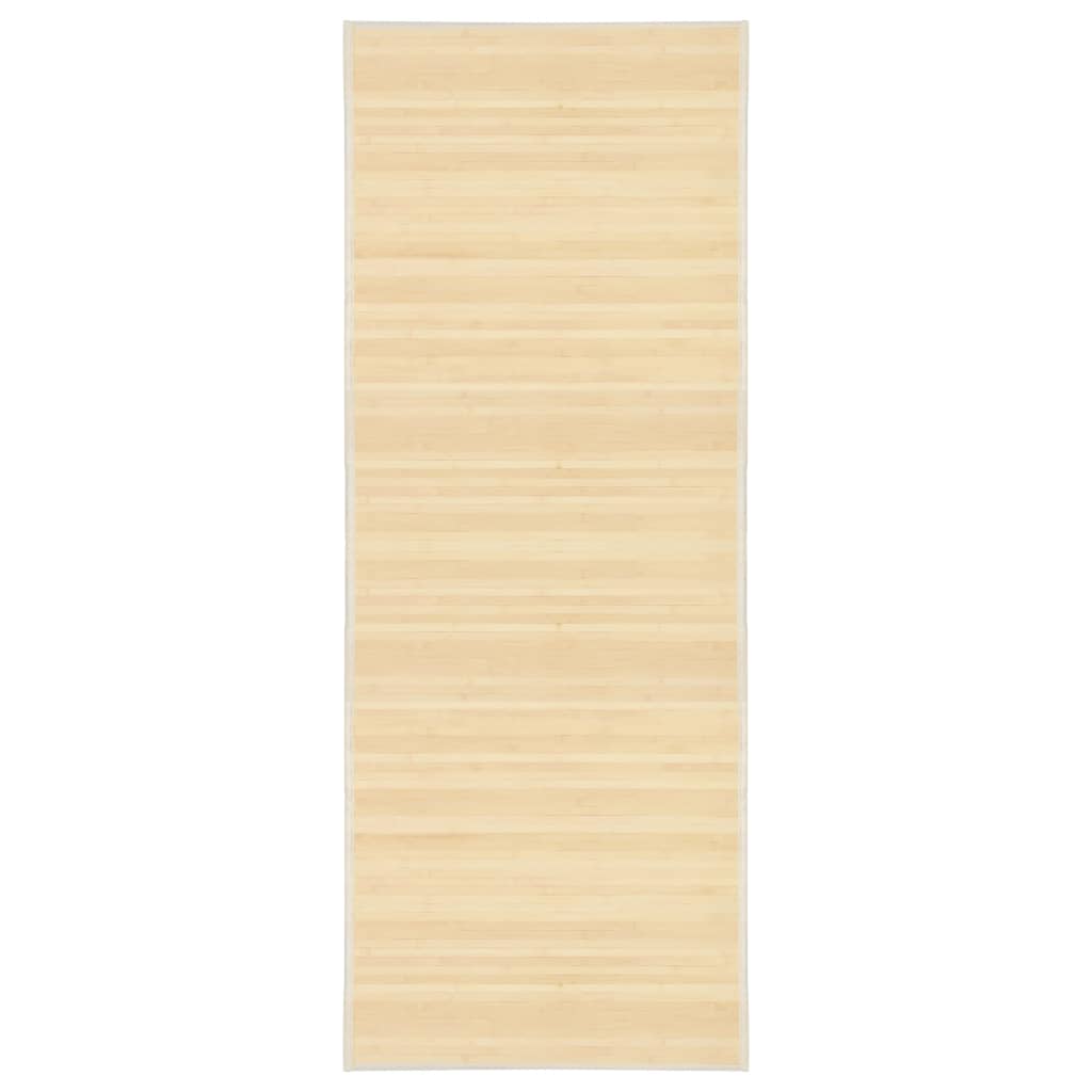 Bambusový koberec 80 x 200 cm přírodní
