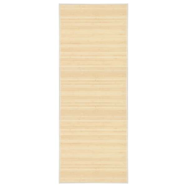 vidaXL bambusvaip 80x200 cm, naturaalne