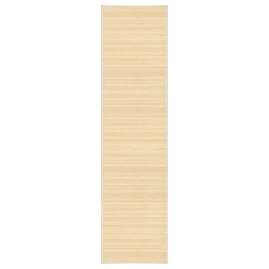 Prečunoliktava - Tev un tavai dzīvei - paklājs, bambuss, 80x300 cm, dabīgā krāsā