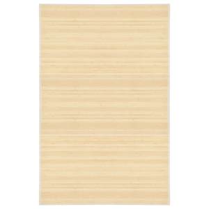 Preproga iz bambusa 100x160 cm naravne barve