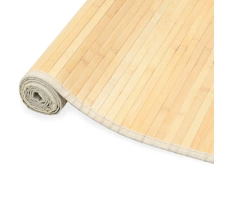 vidaXL Teppich Bambus 100x160 cm Natur