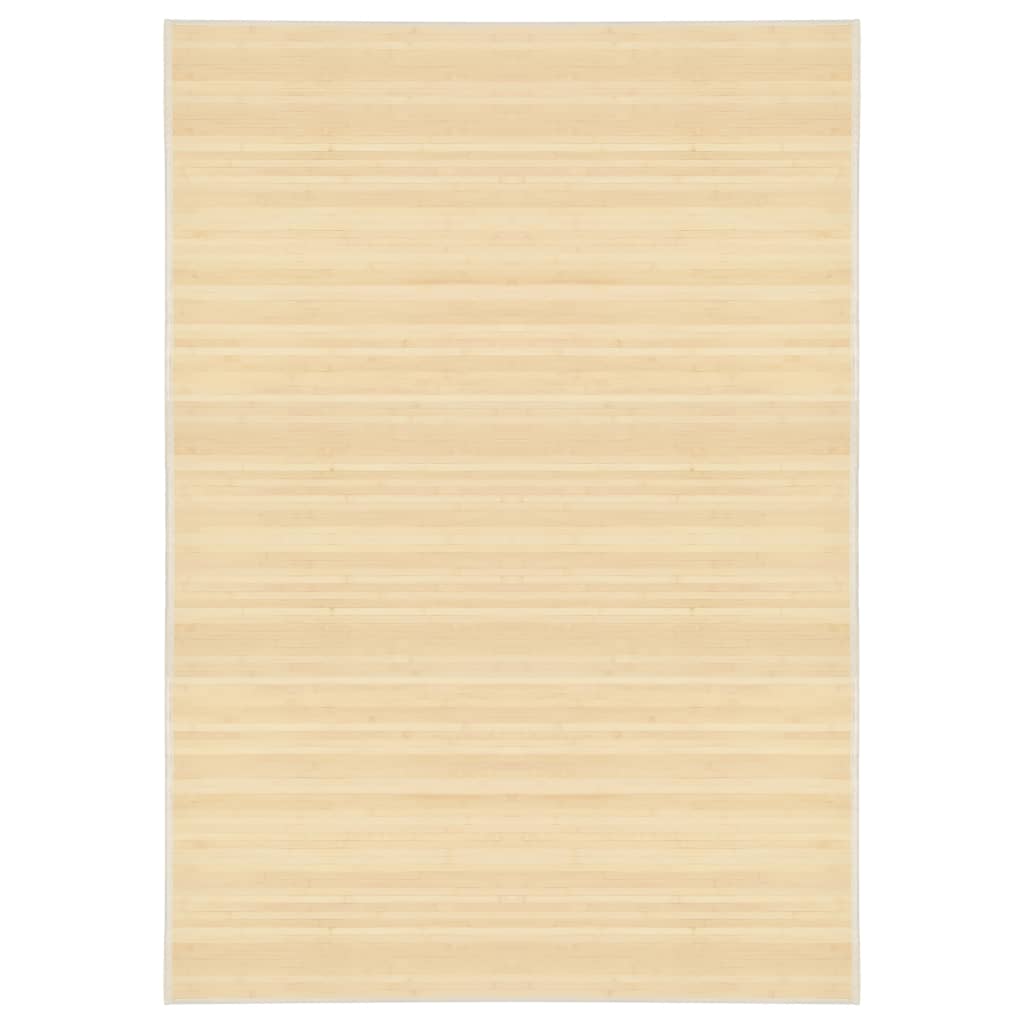 vidaXL Tapis en bambou 120 x 180 cm Naturel