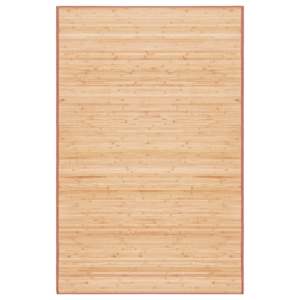Koberec bambus 100 x 160 cm hnědý
