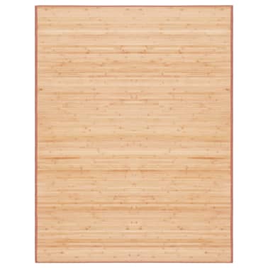 Vidaxl Teppich Bambus 150 200 Cm Braun Vidaxl De