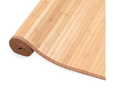vidaXL Bambusteppe 150x200 cm brun