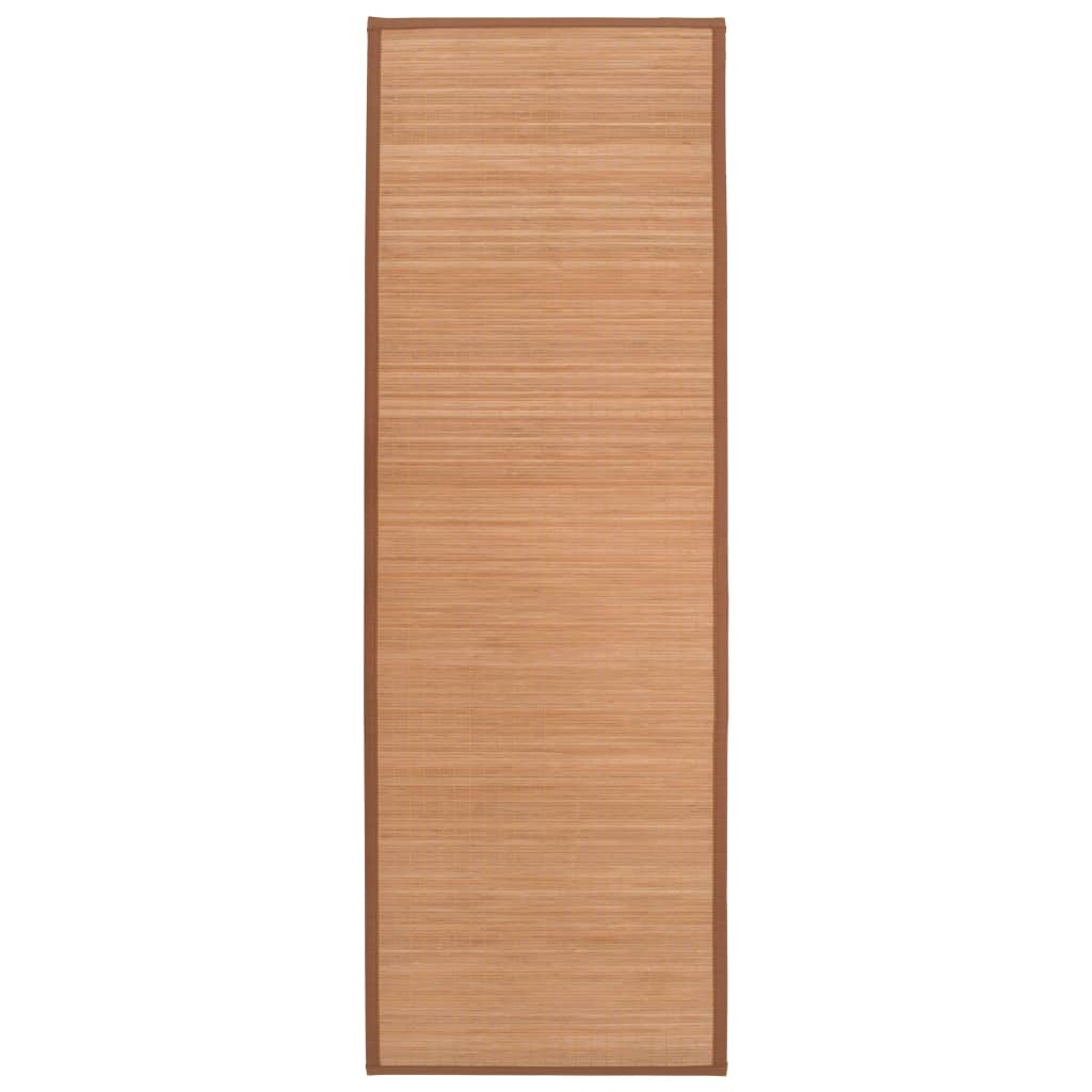 vidaXL Joogamatto bambu 60×180 cm ruskea