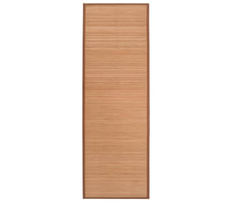 Vidaxl Yoga Mat Bamboo 60x180 Cm Brown Vidaxl Ie