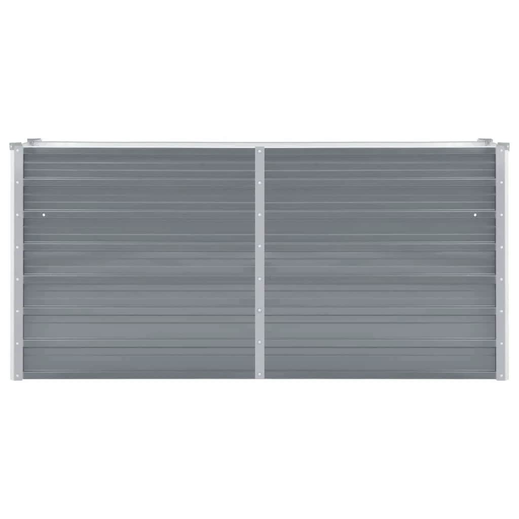 Thumbnail - vidaXL Garten-Hochbeet Verzinkter Stahl 160x40x77 cm Grau