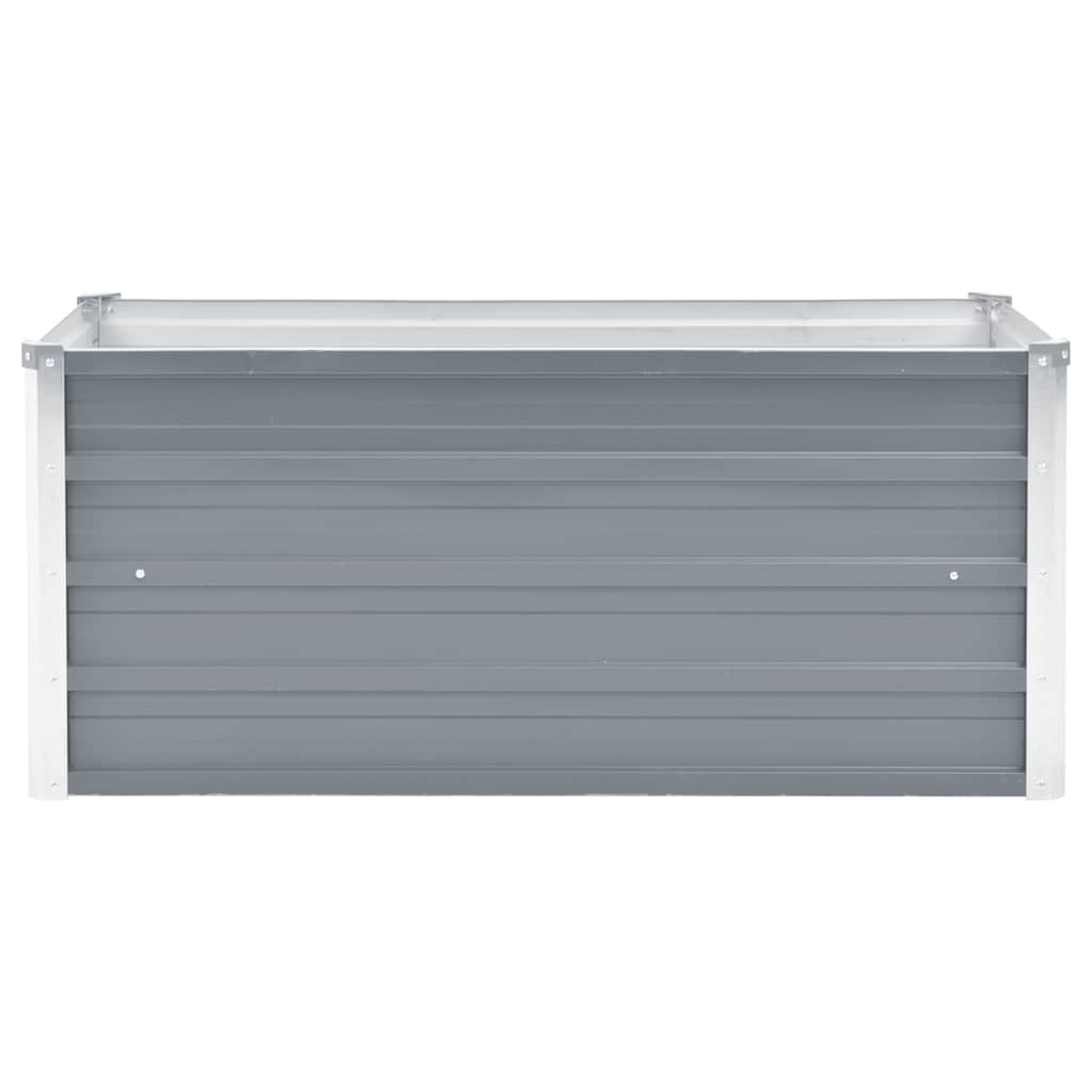 Thumbnail - vidaXL Garten-Hochbeet Verzinkter Stahl 100x40x45 cm Grau