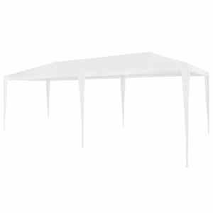 Vrtni šotor 3x6 m PE bele barve