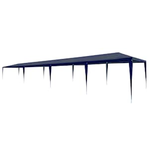 Vrtni šotor 3x12 m PE modre barve