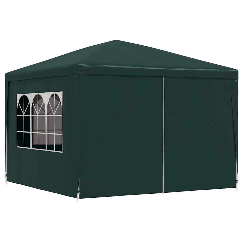 vidaXL Cort pentru petrecere, 3 x 3 m, verde