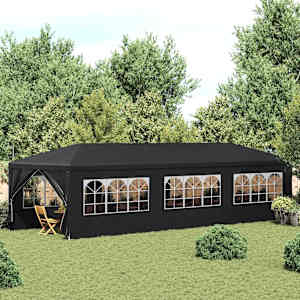 Party stan 3 x 9 m antracitový - obrázek 1