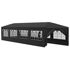 Party stan 3 x 12 m antracitový - obrázek 2