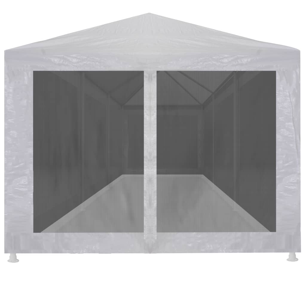 

vidaXL Partytent met 8 mesh zijwanden 9x3 m