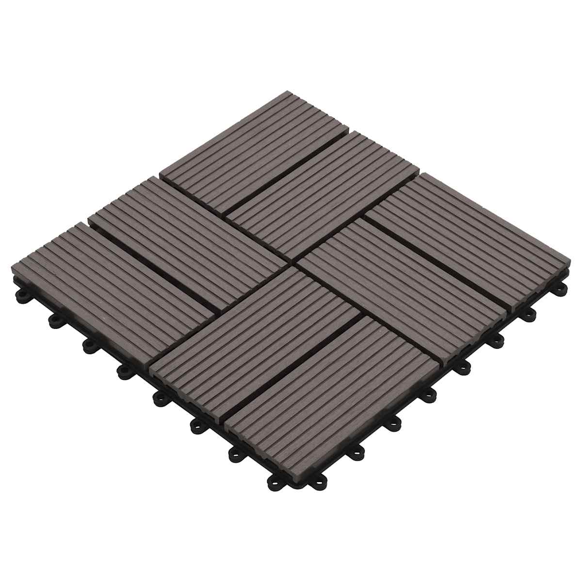 Terrasse Flise 30 x 30 cm WPC