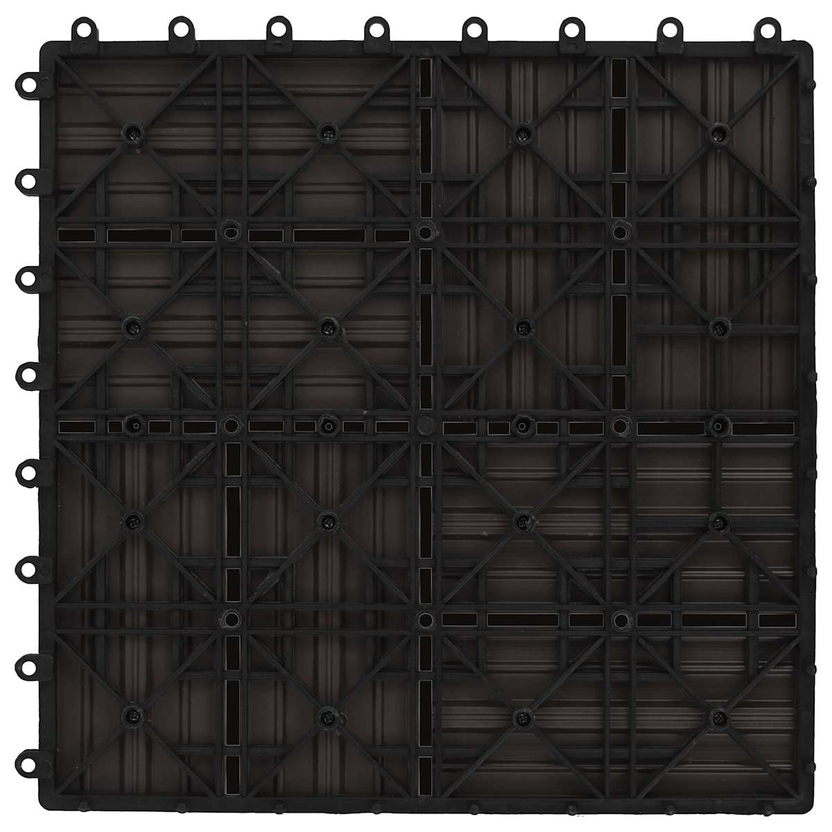 Terrasse Flise 30 x 30 cm WPC - Billede 4
