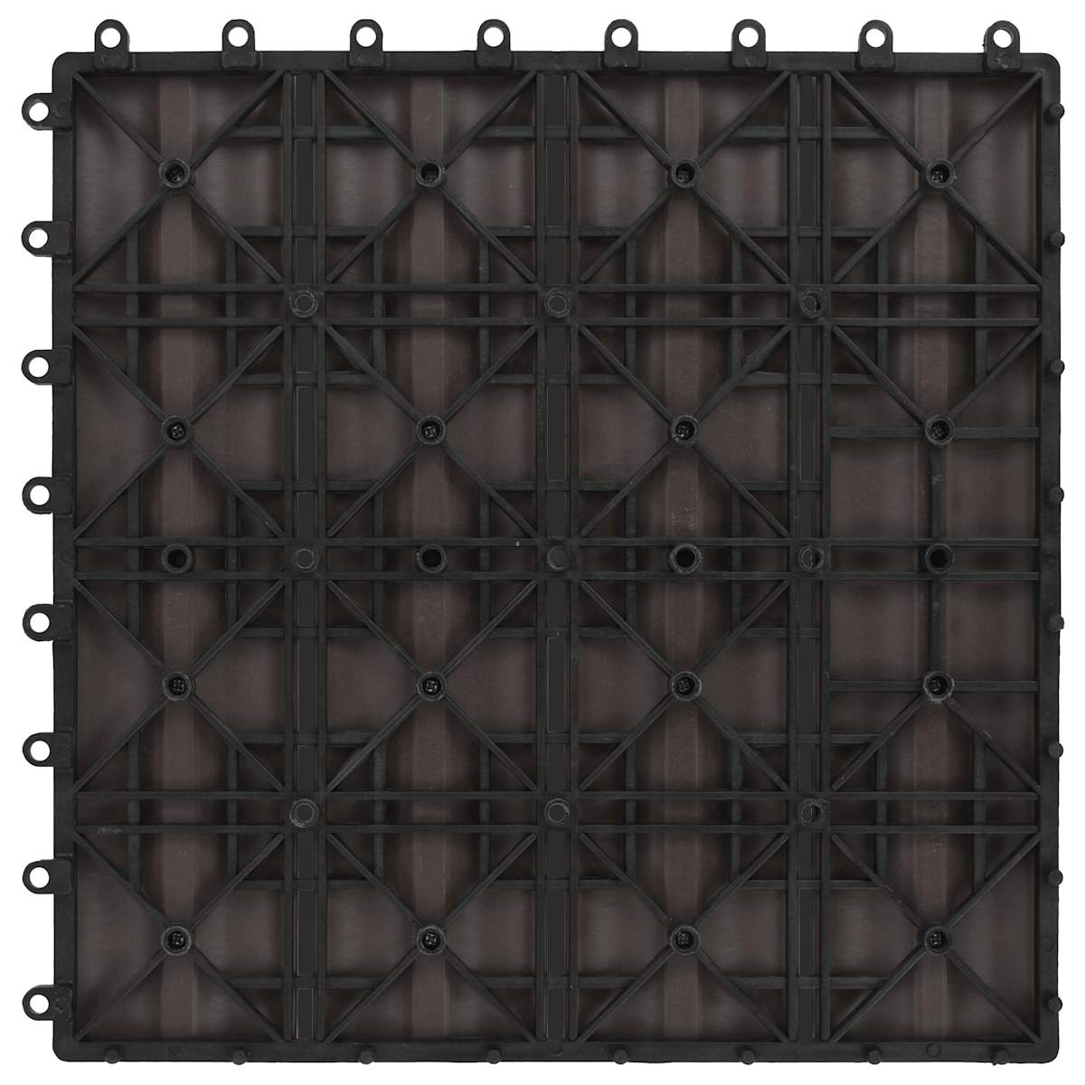 Terrasse Flise 3D-design 11 stk. 30 x 30 cm WPC - Billede 4
