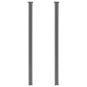 vidaXL Tvoros stulpai, 2d., WPC, 185cm