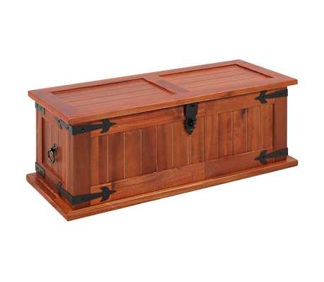 vidaXL Aufbewahrungstruhe 60 x 25 x 22 cm Akazien-Massivholz | vidaXL.de