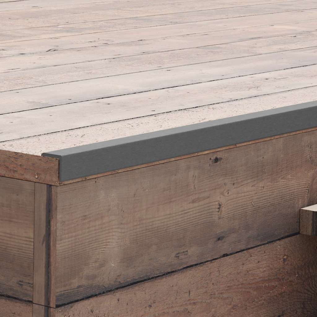 vidaXL terrassevinkellister 5 stk. WPC 170 cm grå