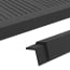 vidaXL 5 db fekete WPC teraszburkoló sarokprofil 170 cm termék 2. képe