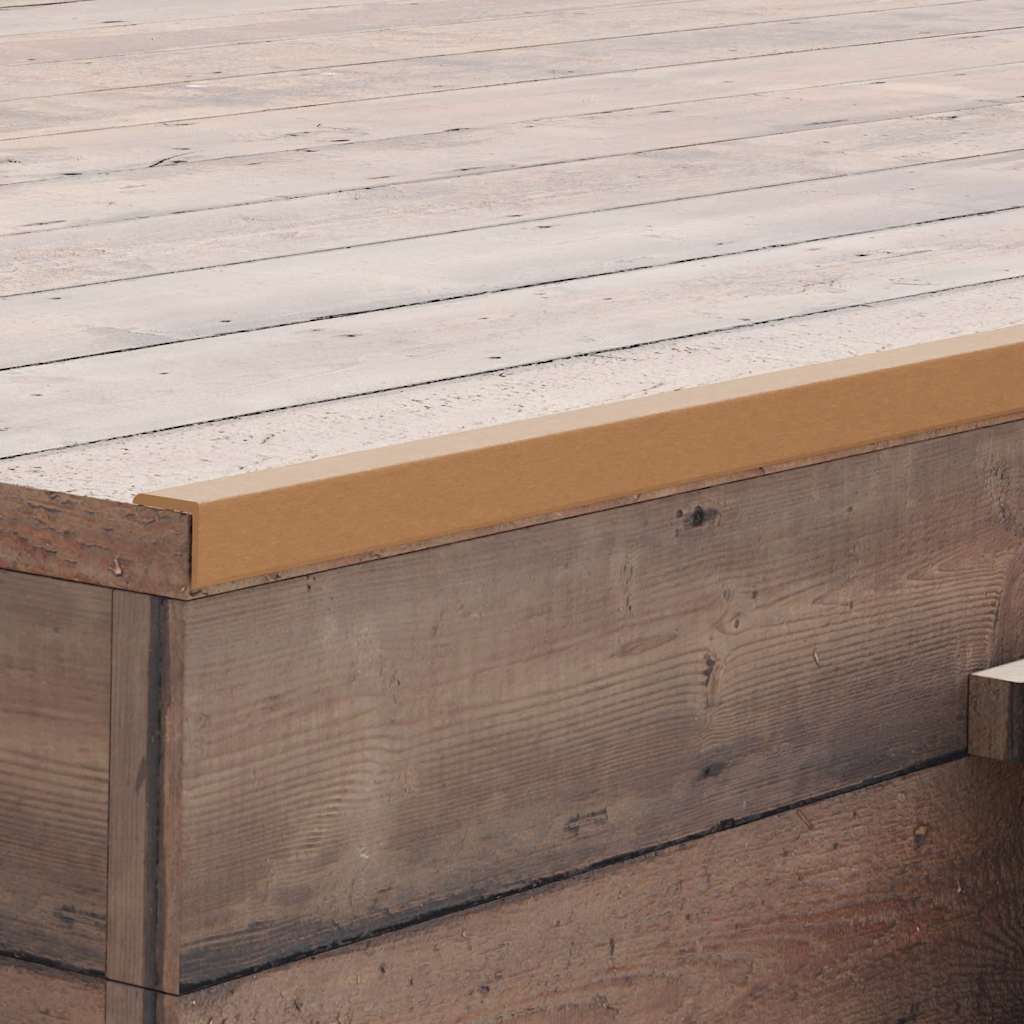 vidaXL Winkelleisten 5 Stk. WPC 170 cm Teakholzfarbe