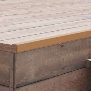 Talne obrobne letve 5 kosov WPC 170 cm barva tikovine