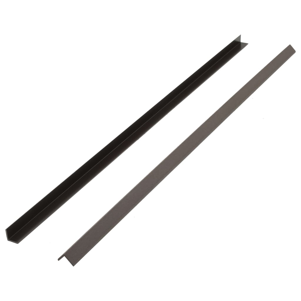 vidaXL Margini cornier pentru terasă WPC, 5 buc, 170 cm, maro deschis
