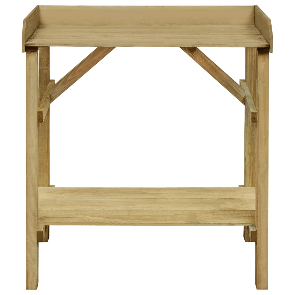 

vidaXL Oppottafel 75x40x90 cm geïmpregneerd grenenhout