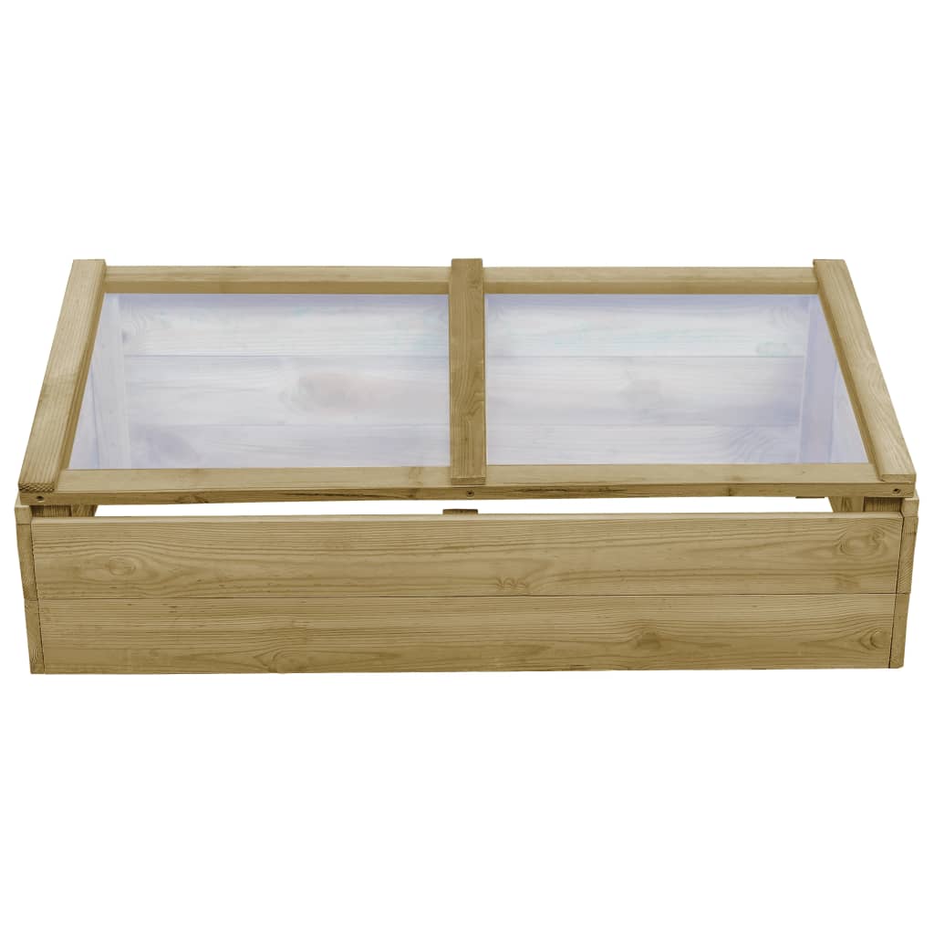 

vidaXL Kas 100x50x35 cm geïmpregneerd grenenhout