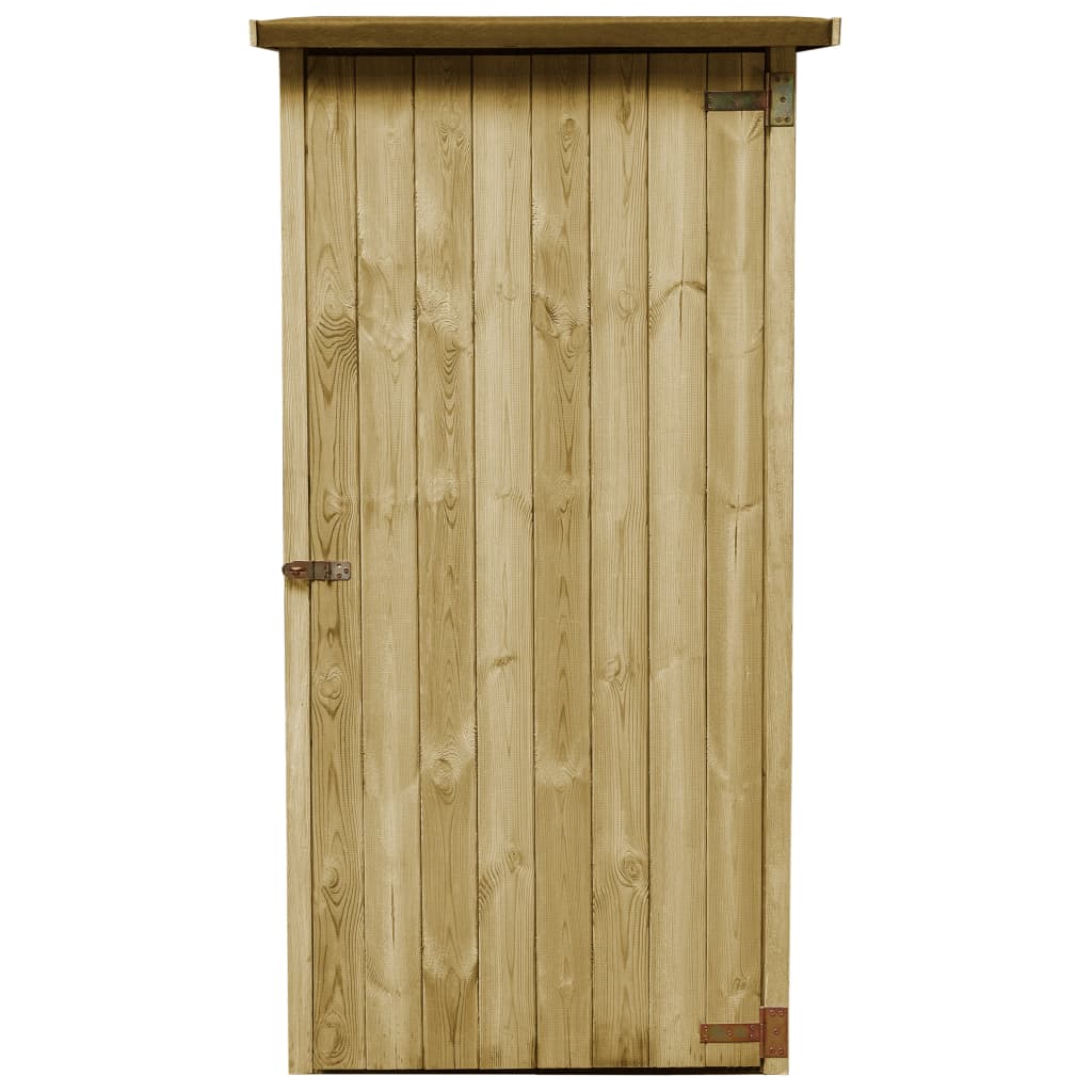 vidaXL Garden Tool Shed Impregnated Pinewood 88x76x175 cm