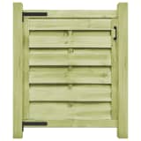 vidaXL Poort 100x100 cm FSC geïmpregneerd grenenhout groen