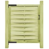vidaXL Poort 100x150 cm FSC geïmpregneerd grenenhout groen