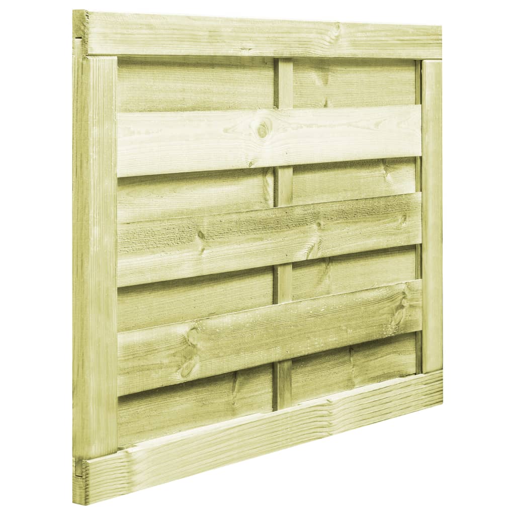 

vidaXL Poort 100x75 cm geïmpregneerd grenenhout groen