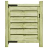 vidaXL Poort 100x100 cm FSC geïmpregneerd grenenhout groen