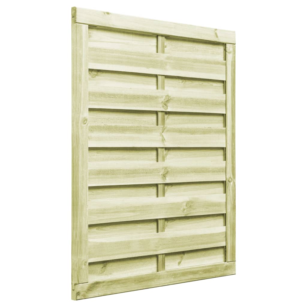 

vidaXL Poort 100x125 cm geïmpregneerd grenenhout groen