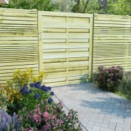 vidaXL Poort 100x125 cm FSC