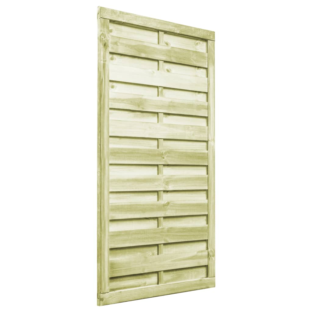 vidaXL Cancello da Giardino in Legno Impregnato 100x175 cm Verde