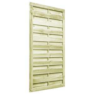 vidaXL Sodo vartai, žali, 100x175cm, impregnuota pu&scaron;ies mediena