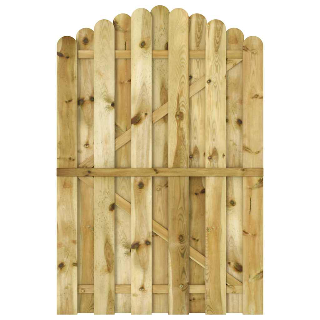 vidaXL Zahradní branka impregnovaná borovice 100 x 150 cm