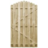 vidaXL Furtka z łukiem, impregnowane drewno sosnowe FSC, 100 x 175 cm