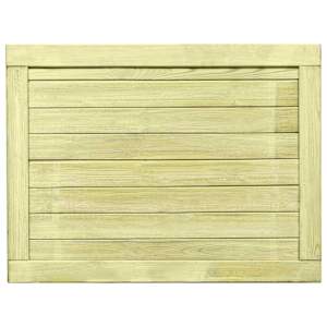 vidaXL Garden Gate Impregnated Pinewood 75x100 cm