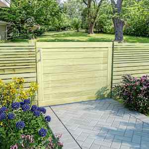 Vrtna vrata impregnirana borovina 75x100 cm