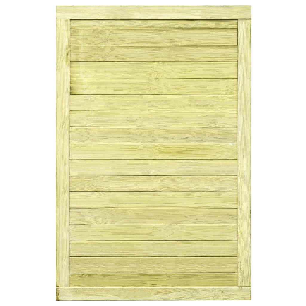 vidaXL Garden Gate Impregnated Pinewood 150x100 cm