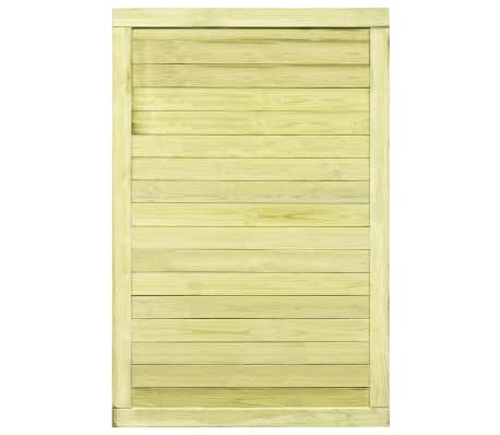 vidaXL Garden Gate Impregnated Pinewood 150x100 cm