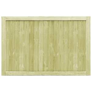 Zahradní brána 2křídlá impregnovaná borovice 300 x 100 cm - obrázek 3